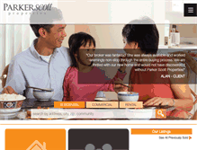 Tablet Screenshot of parkerscottproperties.com